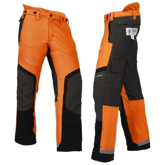 Pantalon de sécurité husqvarna technical orange (nouveau)