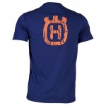 T-shirt à manches courtes bleu Husqvarna